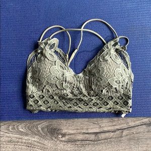 Rue 21 Green Lace Bralette